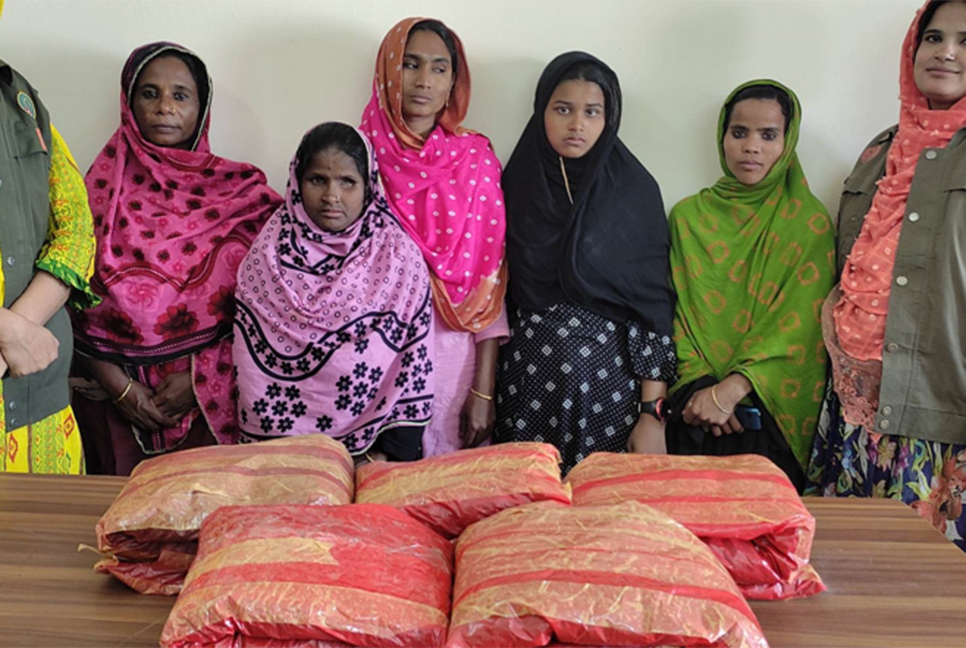 রংপুরে গাঁজাসহ ৫ নারী গ্রেফতার