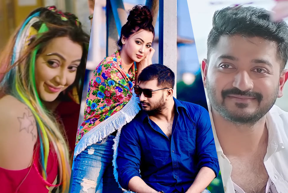 ‘শত্রু’র প্রথম ঝলকে বাপ্পী চৌধুরী ও জাহারা মিতুর চমক