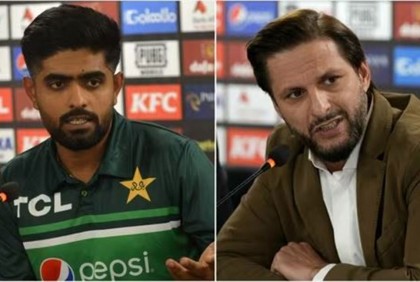 বাবরের অধিনায়কত্ব প্রসঙ্গে তোলপাড়! এবার মুখ খুললেন আফ্রিদি