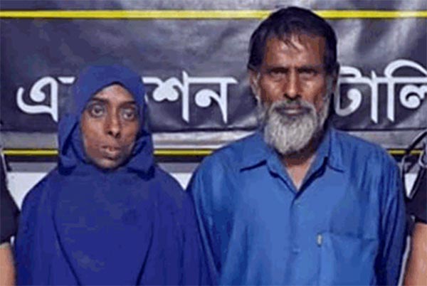 গৃহবধূকে পুড়িয়ে হত্যার ঘটনায় শ্বশুর-ননদ গ্রেফতার