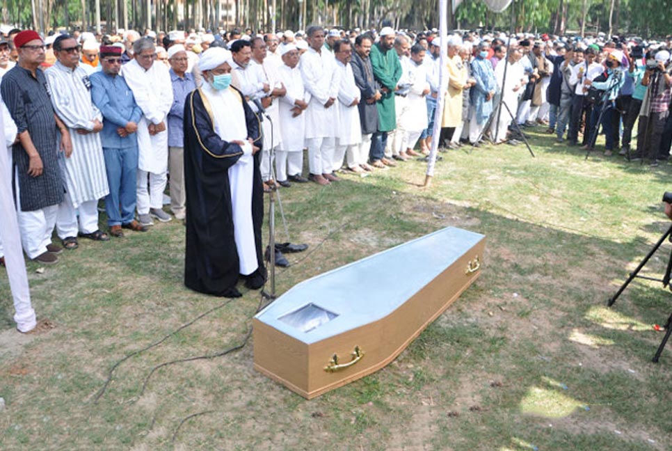 সোহরাওয়ার্দী উদ্যানে ডা. জাফরুল্লাহর জানাজা সম্পন্ন