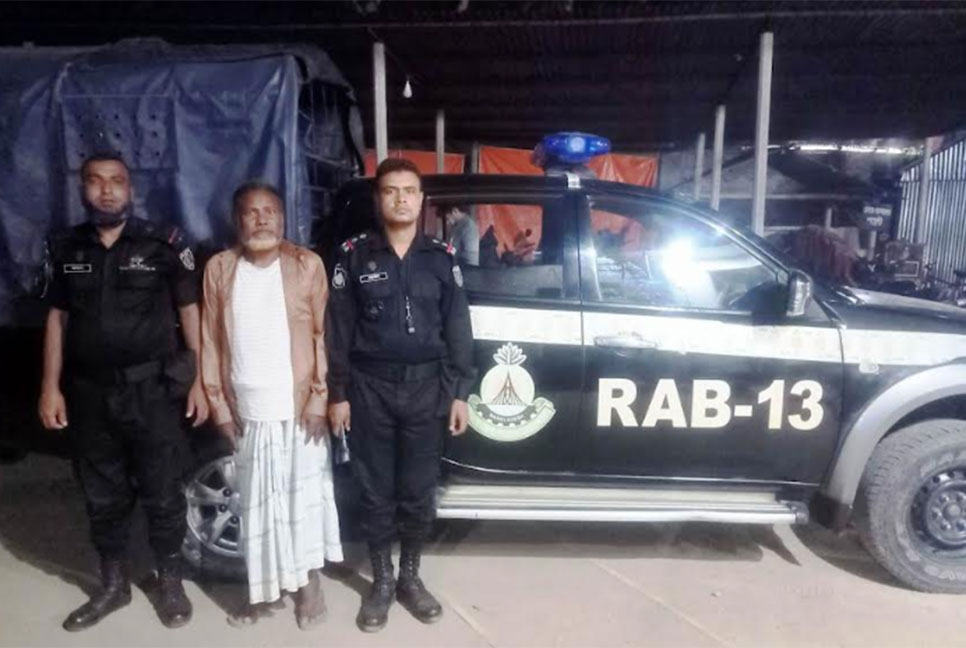 গাইবান্ধায় হত্যা মামলার আসামি গ্রেফতার