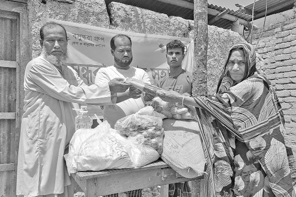 বসুন্ধরা গ্রুপের খাদ্য সহায়তা