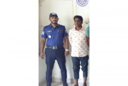 পুলিশের অভিযানে মাদক মামলার আসামি গ্রেফতার 