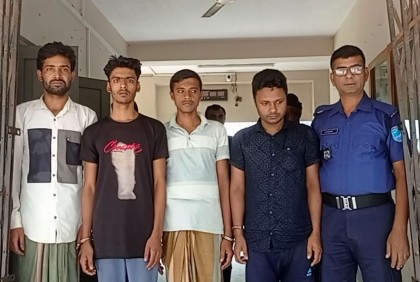 দেলদুয়ারে আন্তঃজেলা মোটরসাইকেল চোর চক্রের ৪ সদস্য গ্রেফতার