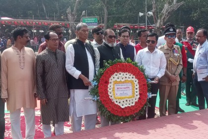 মেহেরপুরে মুজিবনগর দিবস পালন