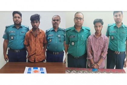 বরিশালে পুলিশের অভিযানে 
ইয়াবাসহ ২ জন আটক