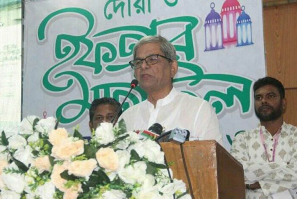 তত্ত্বাবধায়ক সরকারের কাছে ক্ষমতা হস্তান্তরের পর নির্বাচন : মির্জা ফখরুল

