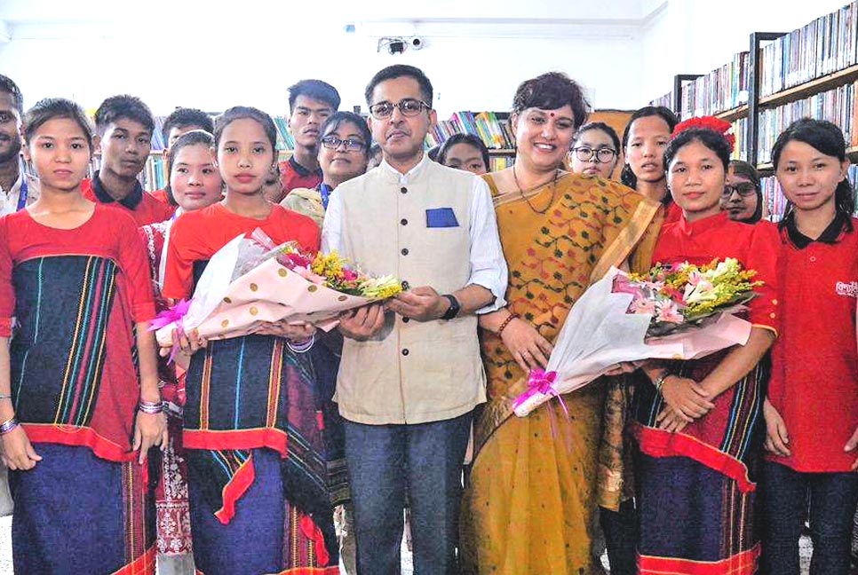 বিদ্যানন্দ ফাউন্ডেশন পরিদর্শন করলেন ভারতীয় হাইকমিশনার 