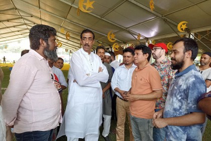 নারায়ণগঞ্জে দেশের সবচেয়ে সুন্দর ঈদের জামাত হবে : শামীম ওসমান 

