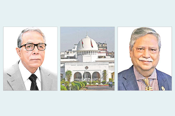 নতুন রাষ্ট্রপতির অপেক্ষায় বঙ্গভবন