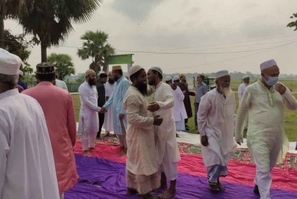 সৌদির সঙ্গে মিলিয়ে বরগুনার ১১ গ্রামে ঈদ উদযাপন