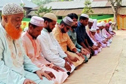 দিনাজপুরের ৬ উপজেলায় ঈদ উদযাপন