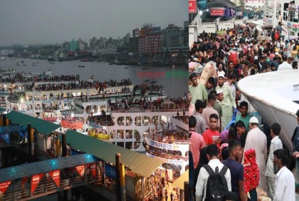 বন্ধ থাকার দেড় ঘণ্টা পর ফের লঞ্চ চলাচল শুরু