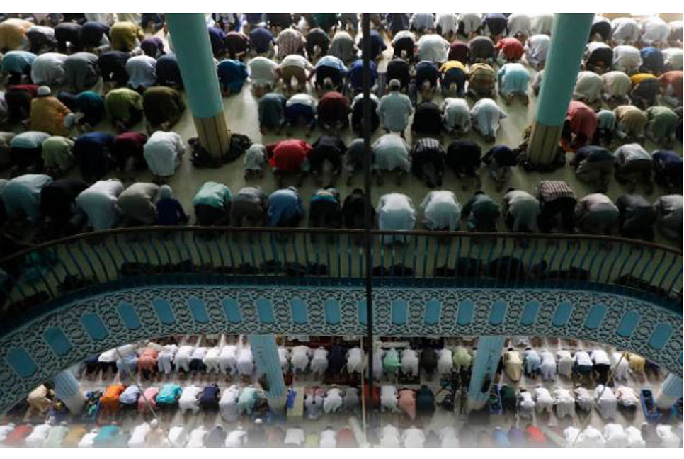 বায়তুল মোকাররমে ঈদের সবশেষ জামাত অনুষ্ঠিত