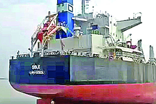 দেশের ইতিহাসে বৃহৎ জাহাজের নোঙর মাতারবাড়ীতে