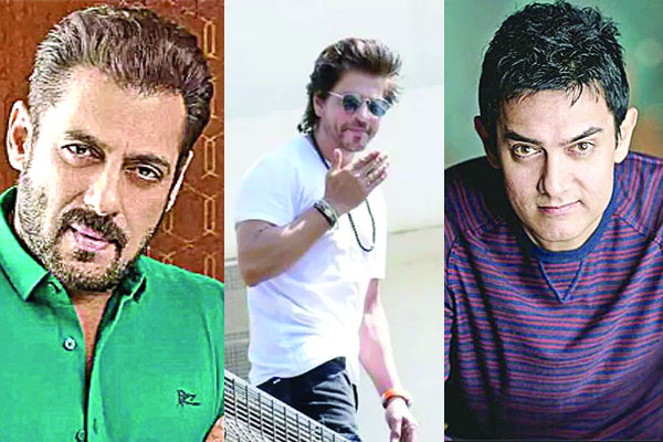 ঈদে যেমন ব্যস্ত ছিলেন তিন খান