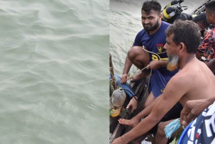 পদ্মায় গোসল করতে নেমে প্রাণ গেল কলেজ ছাত্রের