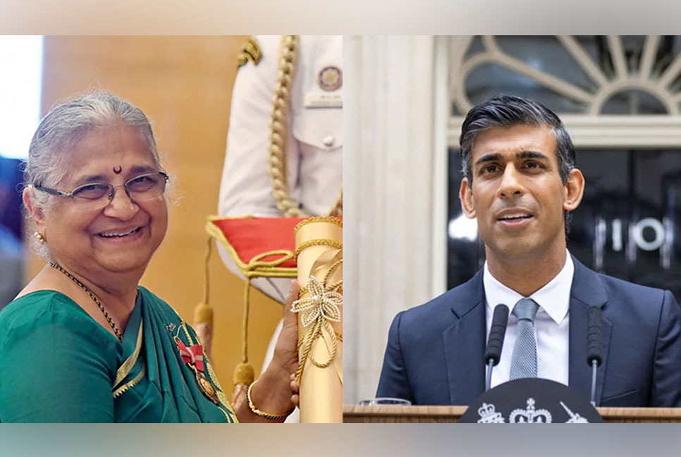 আমার মেয়েই তাকে প্রধানমন্ত্রী বানিয়েছে, দাবি ঋষি সুনাকের শাশুড়ির