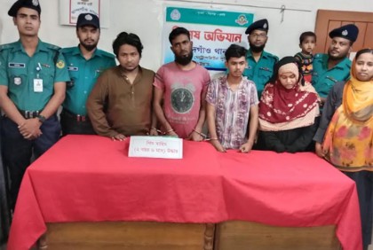 অপহৃত শিশু উদ্ধার, গ্রেফতার ৪

