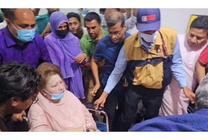 এভারকেয়ার হাসপাতালে ভর্তি হয়েছেন খালেদা জিয়া 

