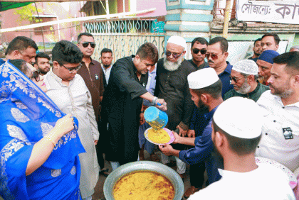 নাসিম ওসমানের মৃত্যুবার্ষিকীতে সিদ্ধিরগঞ্জে দোয়া 