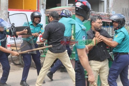 মে দিবসে খুলনায় শ্রমিক দলের র‌্যালিতে পুুলিশের বাধা, আটক ২