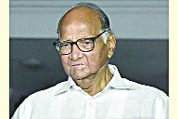 এনসিপির প্রধান থেকে পদত্যাগের ঘোষণা শারদ পাওয়ারের