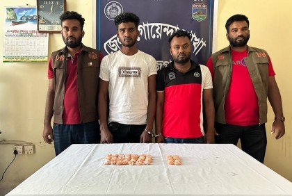 সিরাজগঞ্জে ইয়াবাসহ দুই যুবক আটক