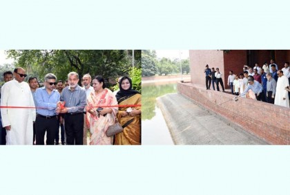 সংসদ ভবন লেকে মাছ ধরা কার্যক্রম উদ্বোধন