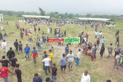 ভোলাগঞ্জ সীমান্ত হাটে বাণিজ্যিক কার্যক্রম শুরু


