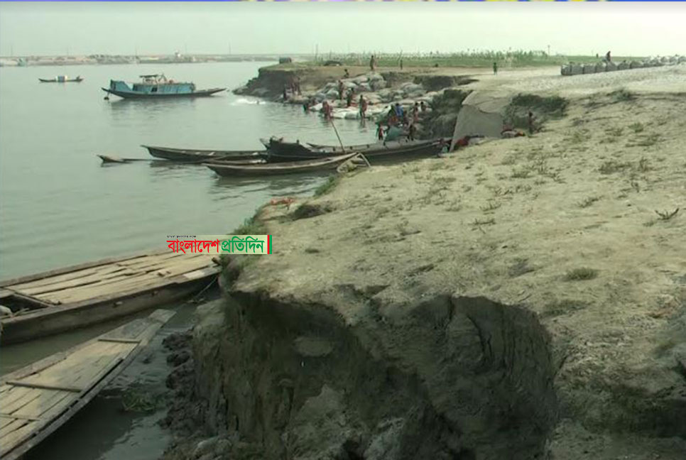ধনু নদীর ভাঙ্গনের শিকার রসুলপুর গ্রাম