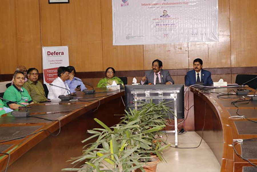 'দেশে প্রতি বছর থ্যালাসেমিয়া নিয়ে জন্মগ্রহণ করে নয় হাজার শিশু' 