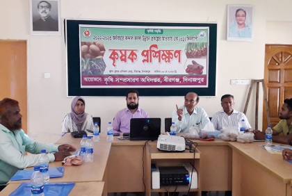 বীরগঞ্জে দিনব্যাপী কৃষক প্রশিক্ষণ কর্মশালা