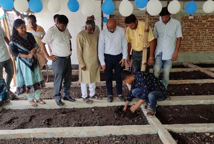 চুয়াডাঙ্গায় ভার্মি কম্পোস্ট প্রজেক্টের উদ্বোধন 