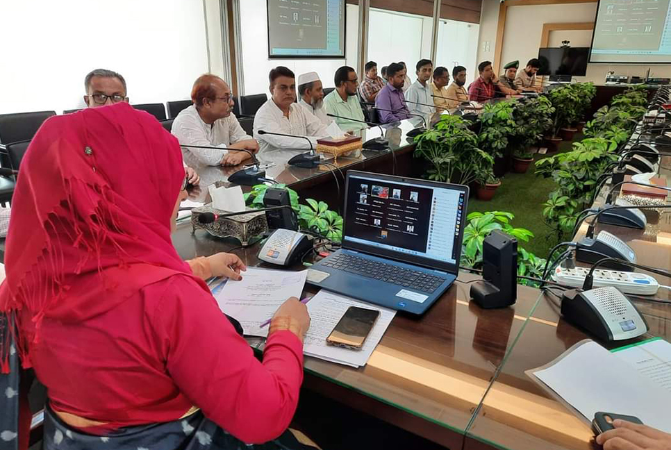 ঘূর্ণিঝড় মোখা মোকাবেলার প্রস্তুতি নেত্রকোনায়