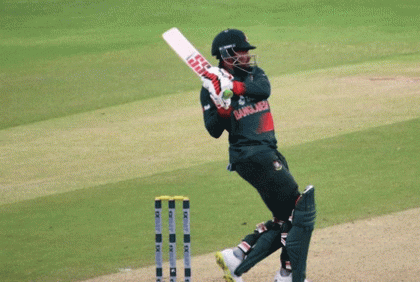 ৮৩ বলে শান্তর দুর্দান্ত সেঞ্চুরি