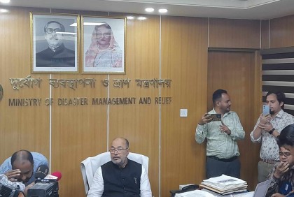 উপকূলে জলোচ্ছ্বাসের শঙ্কা নেই : দুর্যোগ প্রতিমন্ত্রী


