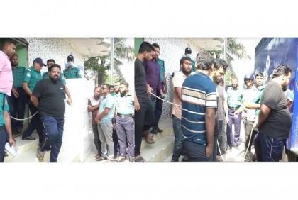 বরিশালে ছাত্রলীগ নেতাসহ ১৩ জন কারাগারে