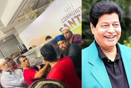 সিঙ্গাপুরে চিত্রনায়ক ফারুকের প্রথম জানাজার নামাজ অনুষ্ঠিত