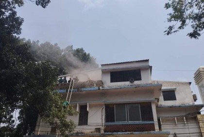 রংপুর মেট্রোপলিটন পুলিশ কমিশনারের কার্যালয়ে অগ্নিকাণ্ড 
