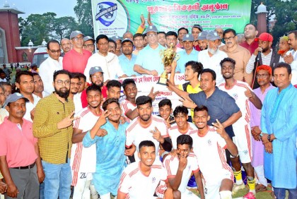 বঙ্গবন্ধু কন্যার পৃষ্ঠপোষকতায় দুর্বার
গতিতে এগিয়ে চলছে ক্রীড়াঙ্গন: হুইপ ইকবালুর রহিম 
