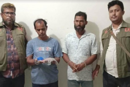 আমতলীতে পৌরসভার কর্মচারীসহ গ্রেফতার ২, ইয়াবা উদ্ধার