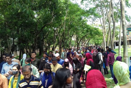 গুচ্ছের 'বি' ইউনিটে শাবিতে উপস্থিতি ৯৮ শতাংশ