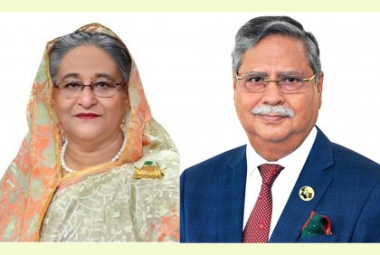 জাতিসংঘের স্বীকৃতিতে প্রধানমন্ত্রীকে অভিনন্দন রাষ্ট্রপতির