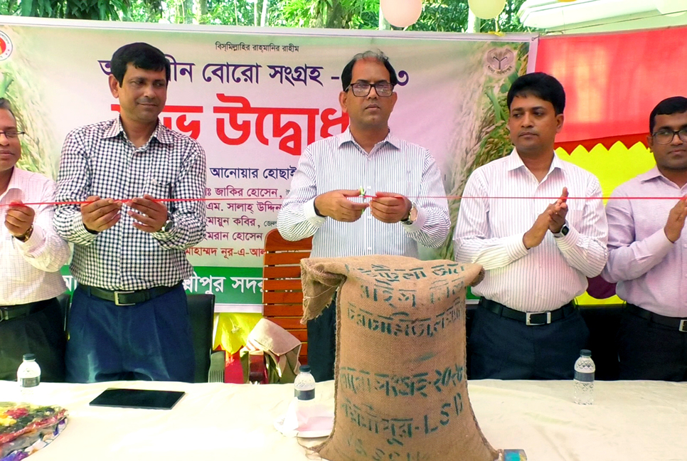 লক্ষ্মীপুরে বোরো সংগ্রহ অভিযানের উদ্বোধন