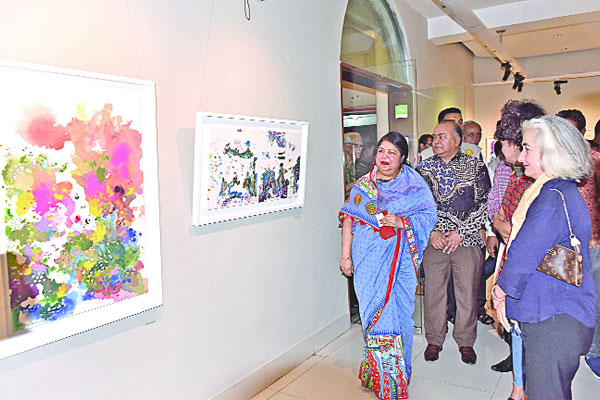 লায়লা শারমিনের প্রদর্শনী গোল্ডেন বাংলাদেশ