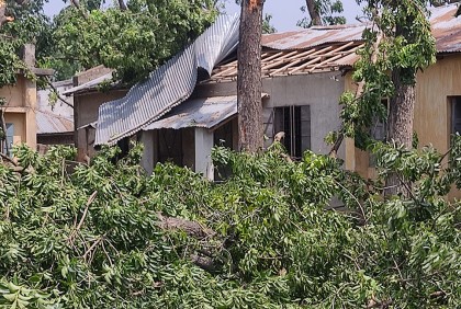 চাঁপাইনবাবগঞ্জে কালবৈশাখী ঝড়ে ব্যাপক ক্ষয়ক্ষতি