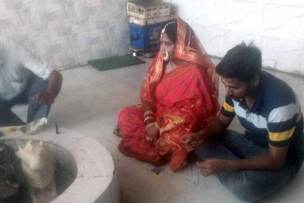 পালাচ্ছিলেন বর, ২০ কিলোমিটার ধাওয়া করে বিয়ে করলেন কনে!
