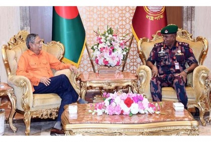 চোরাচালান, মাদক ও সীমান্ত হত্যা বন্ধে বিজিবিকে আরো তৎপর হতে রাষ্ট্রপতির আহ্বান